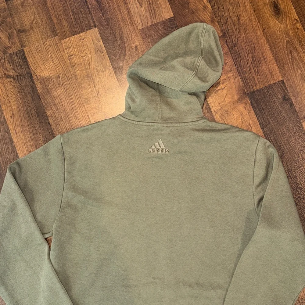 Adidas Men's Khaki Hoodie sz SM